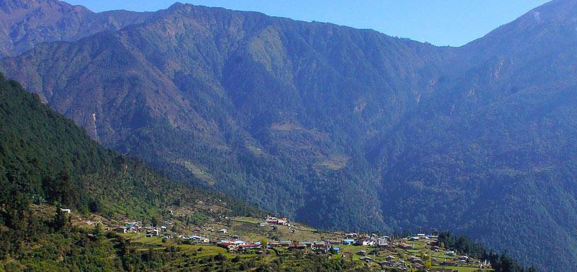 Beautiful Melamchi bazaar