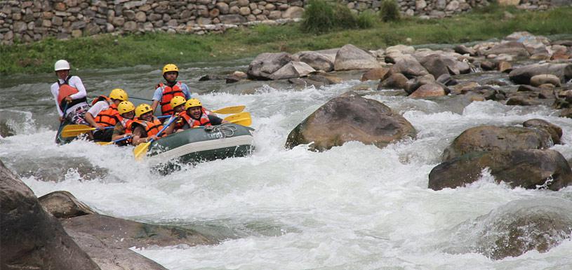 Rafting in Bhote Koshi River