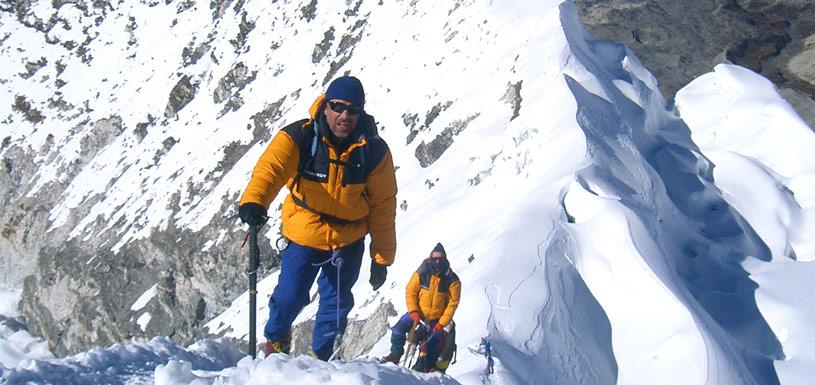 Island peak climbing