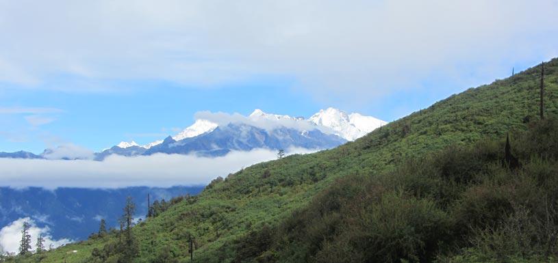 Mesmerizing landscape near Sing Gompa