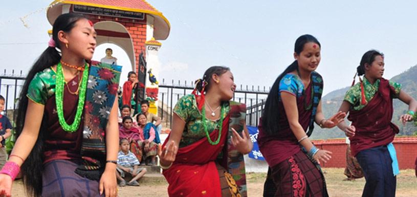 Cultural Dance at a village of Gorkha