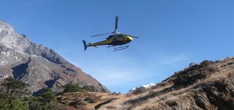 Langtang heli trip