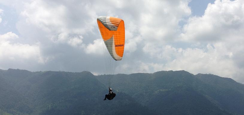 Paragliding in Nepal