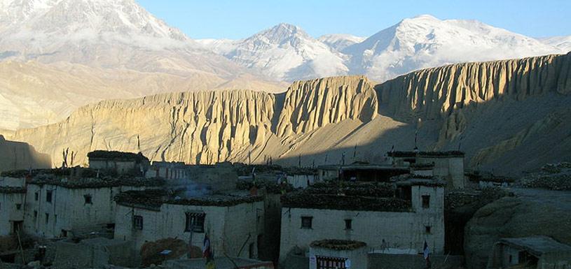 Traditional village of Mustang